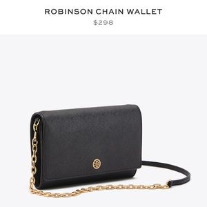 Tory Burch Robinson Chain Wallet